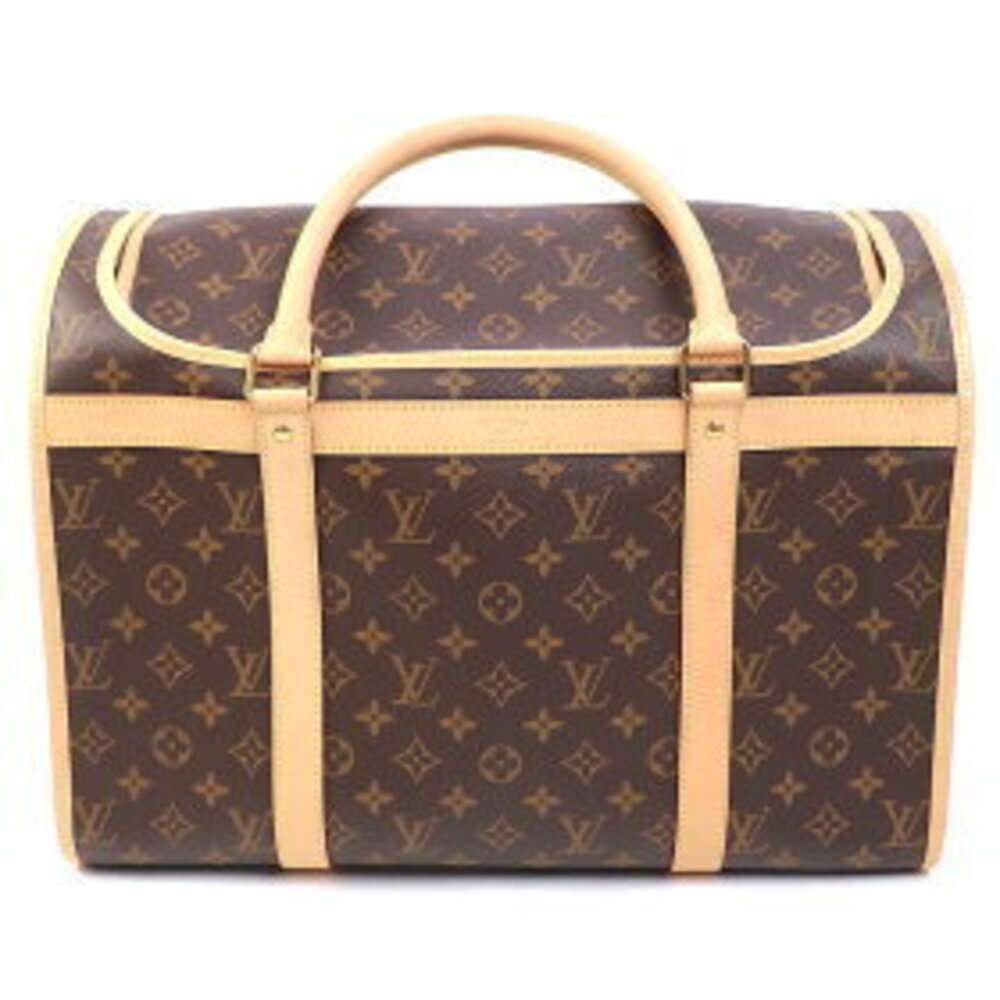 Louis Vuitton Carrier Dogs to Dog LV Animal Pet Mesh Bag Monogram Window